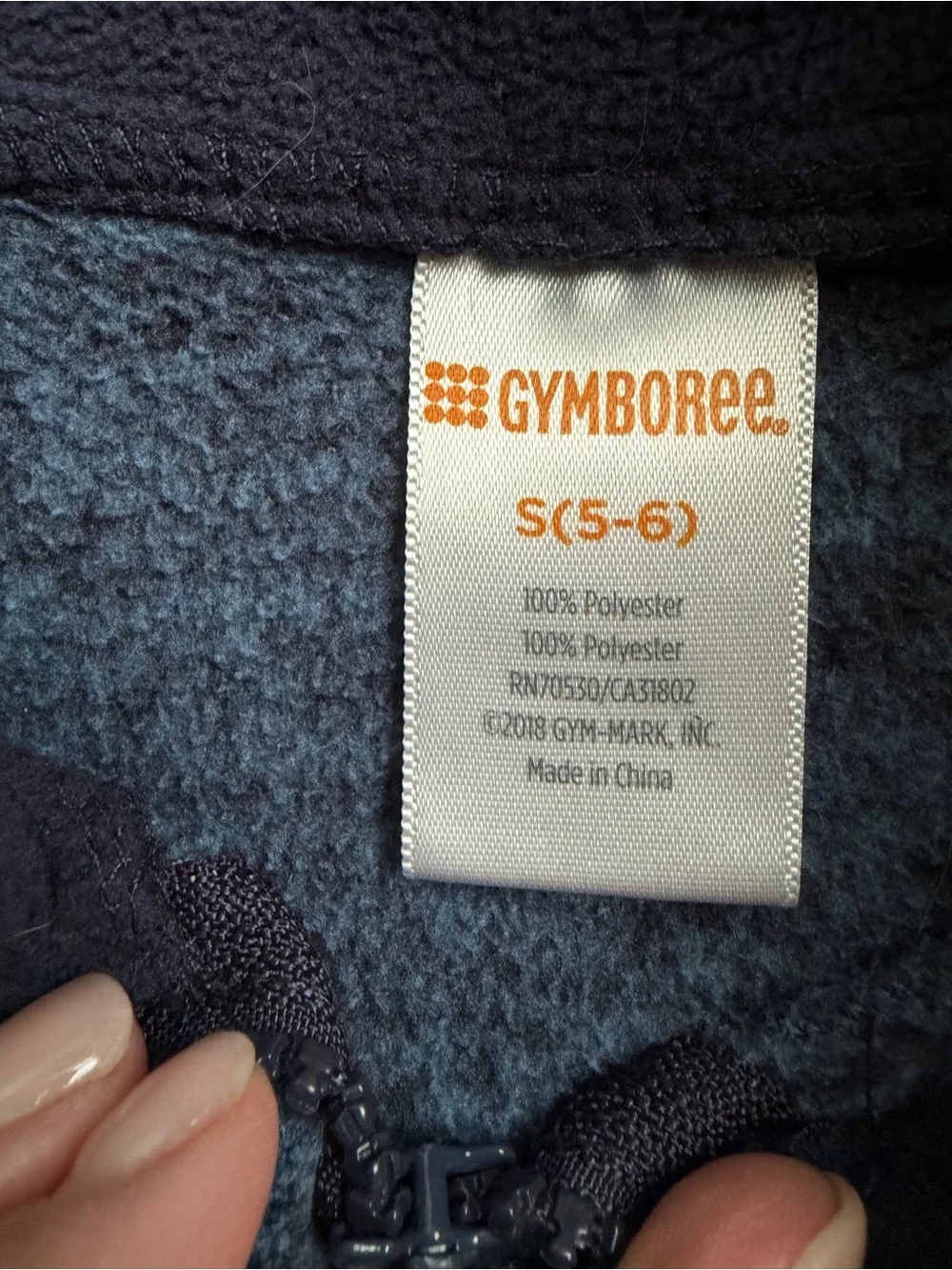 Gymboree Fleece Size 5/6
